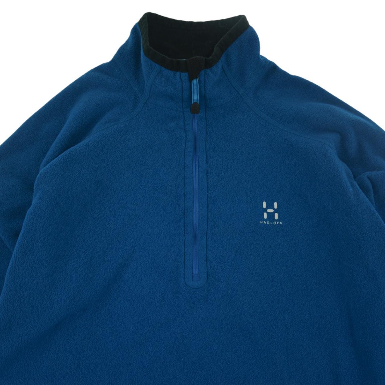 Vintage Haglofs Q Zip Fleece Size S