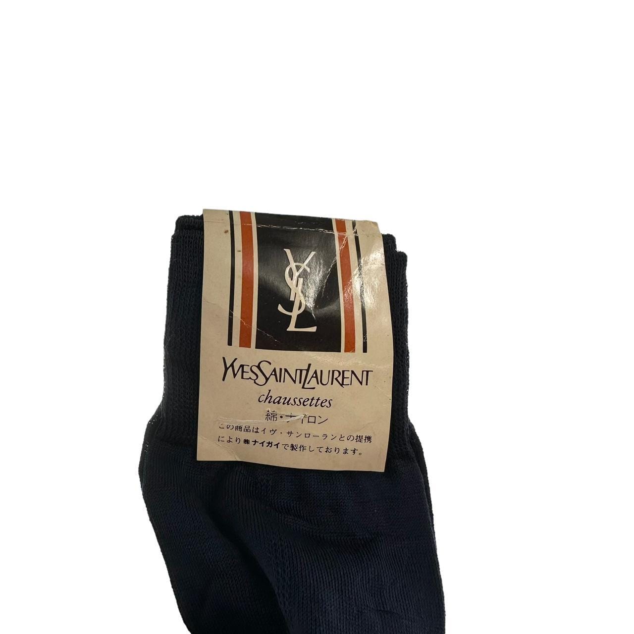 Vintage YSL Yves Saint Laurent pair of socks