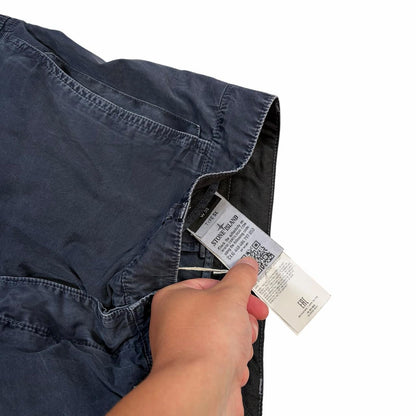 Stone island navy cargo shorts (W30) | O/S, Navy