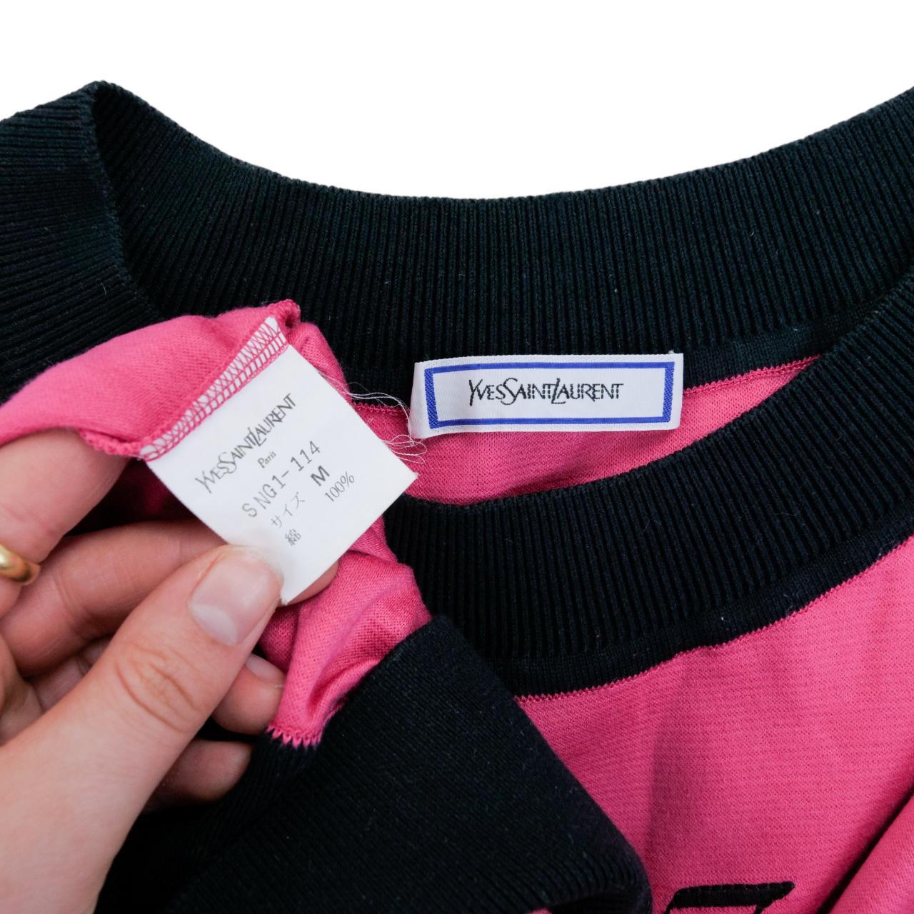 Vintage YSL Yves Saint Laurent Logo Sweatshirt Women's Size M