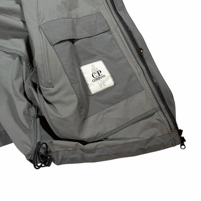 CP Company Pro-Tek concealable hood windbreaker jacket (M) | Medium, Grey