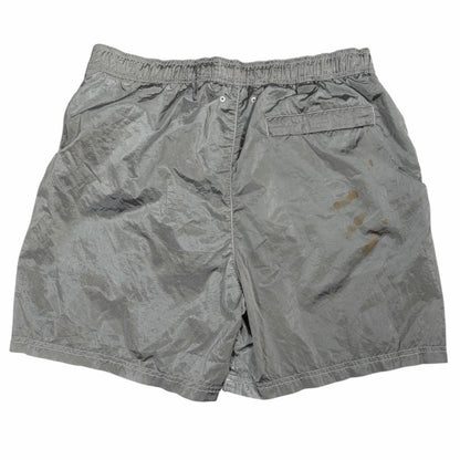 Stone island nylon metal shimmer swim shorts (L) | Large, Metallic Grey