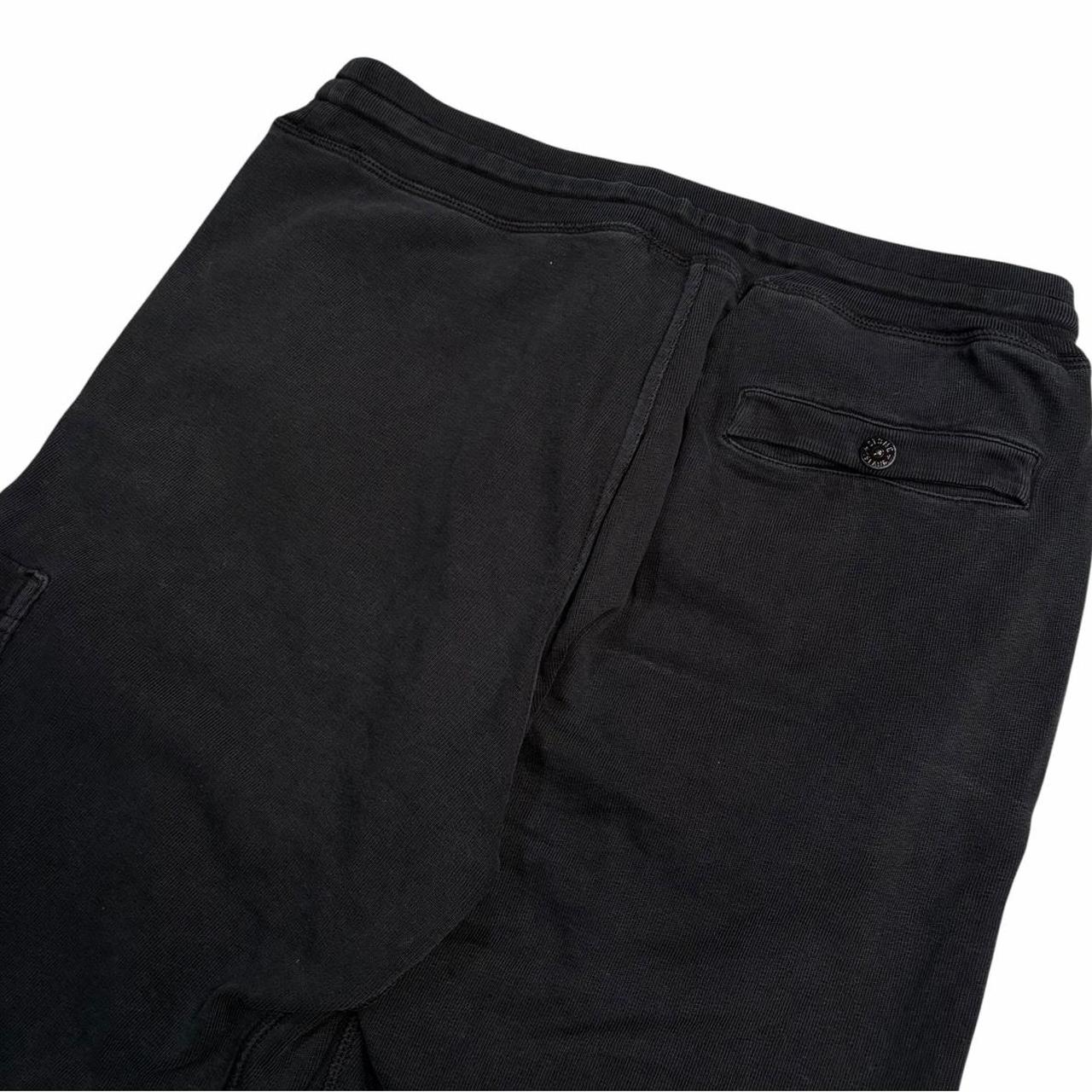 Stone island black sweat shorts (S) | Small, Black