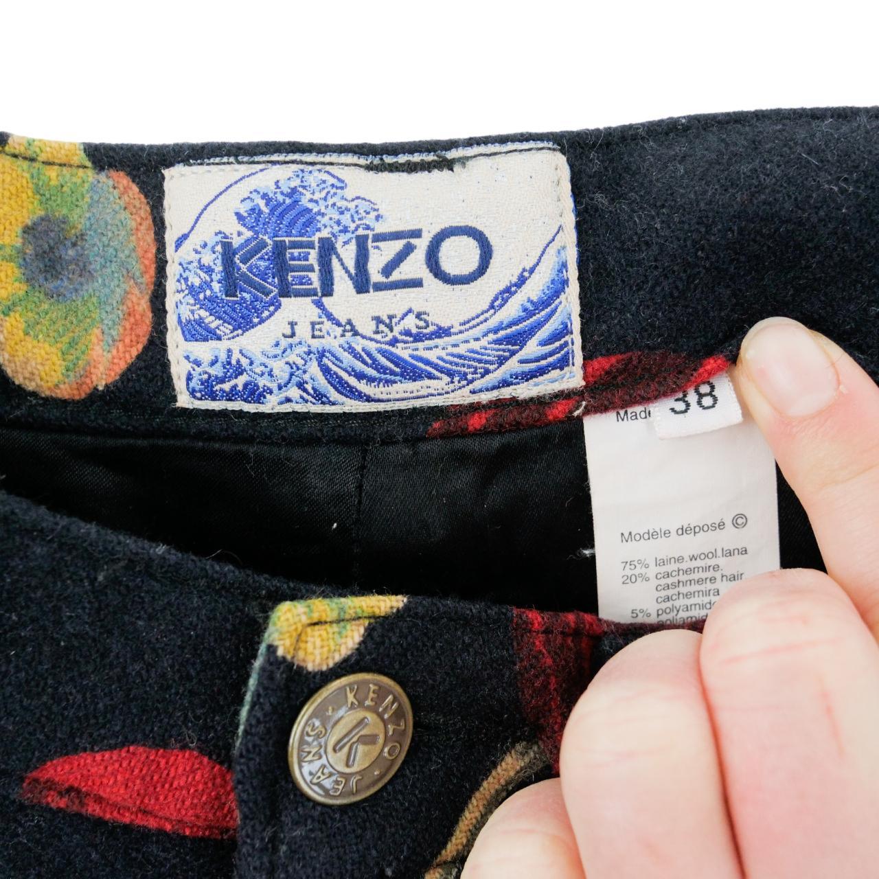 Vintage Kenzo Poppy Trousers Women's Size W24