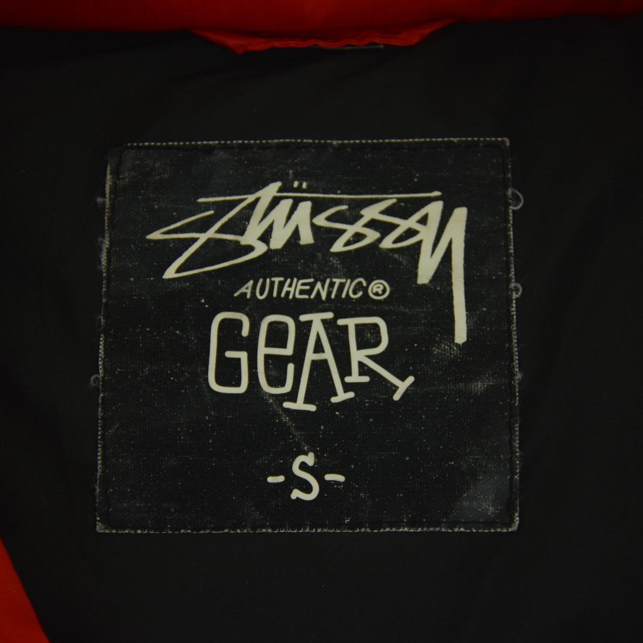 Vintage Stussy Puffer Gilet Vest Size S | Small, Red