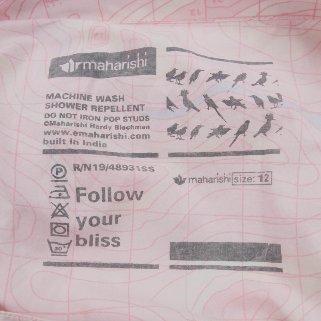 Vintage Maharishi Topographical Skirt Women's Size W30