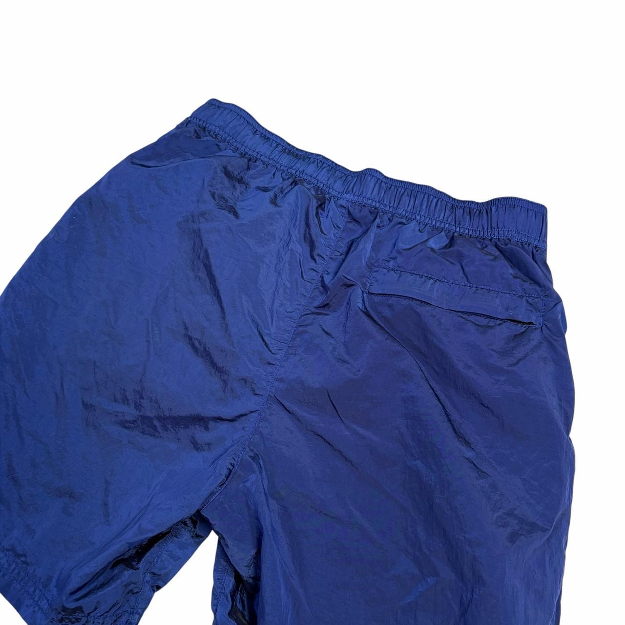 Stone island nylon metal shimmer swimming shorts (S) | Small, Royal Blue
