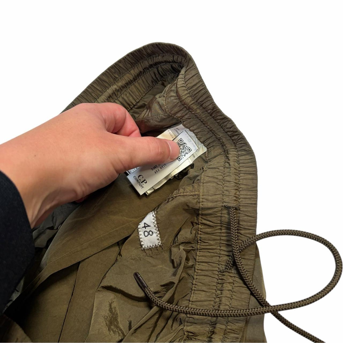 CP Company chrome R nylon shorts (M) | Medium, Olive