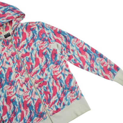Vintage Stussy Zip Up Hoodie Size L