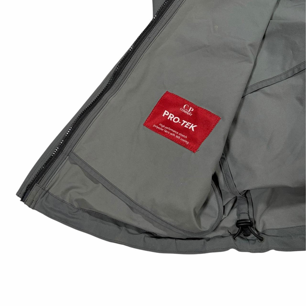 CP Company Pro-Tek concealable hood windbreaker jacket (M) | Medium, Grey