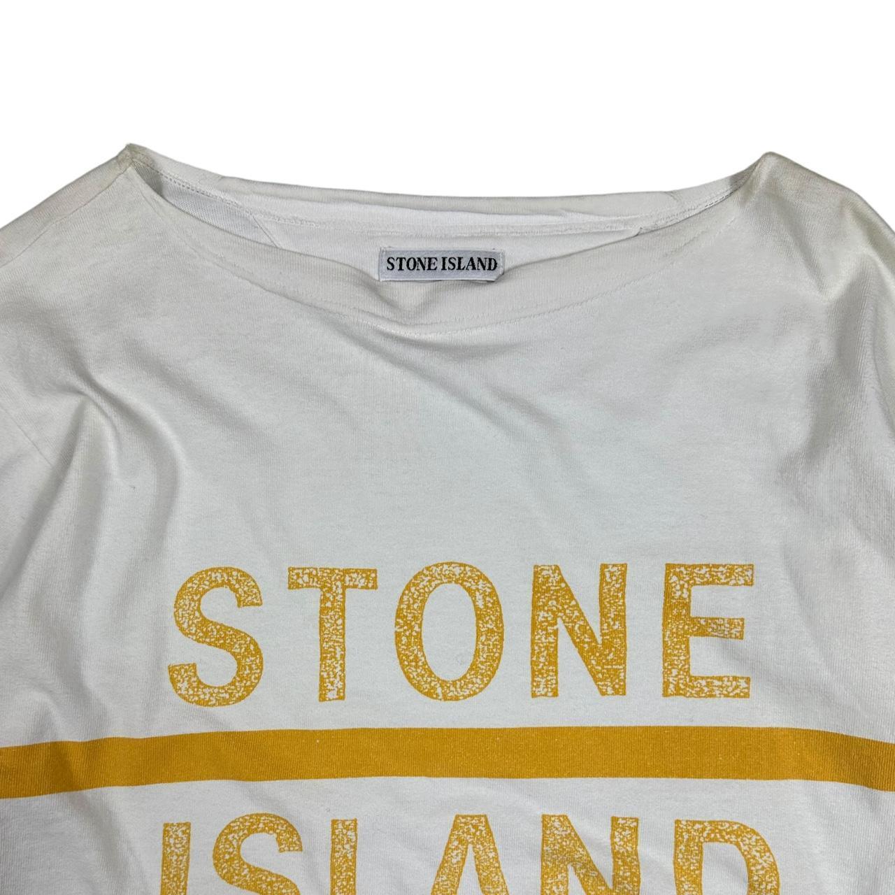 S/S 1992 Stone Island White Sailors T-shirt - Known Source
