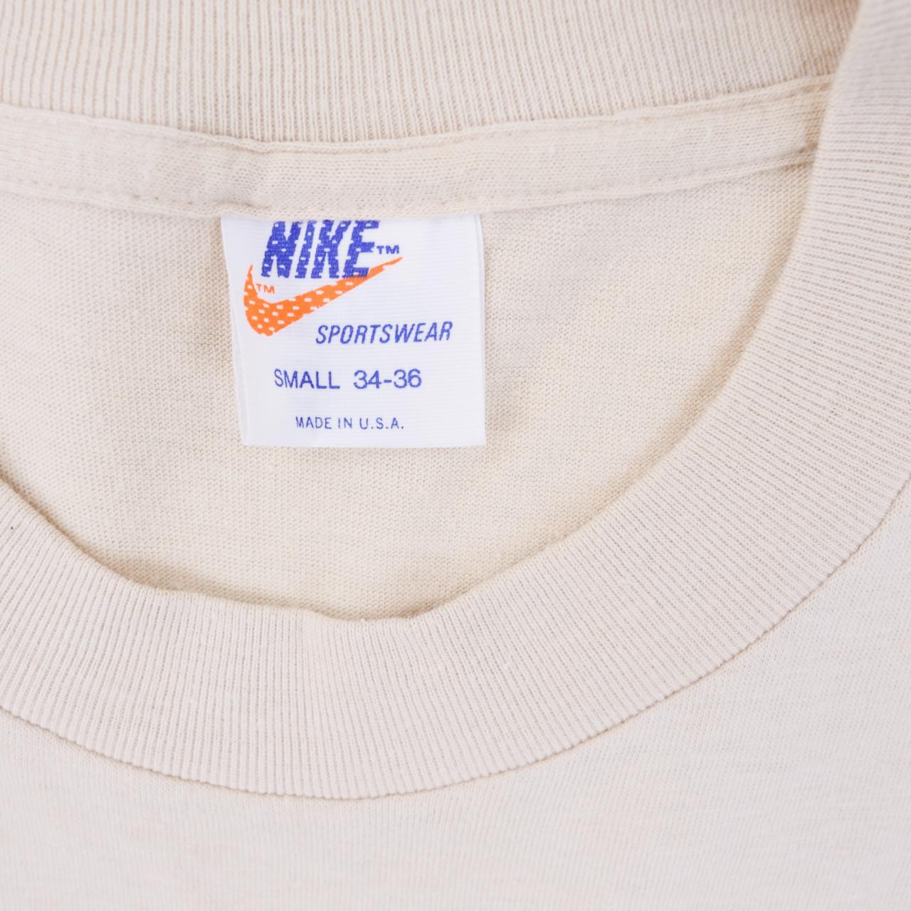 Vintage 80s Nike There Is No Finish Line Graphic T Shirt Size S