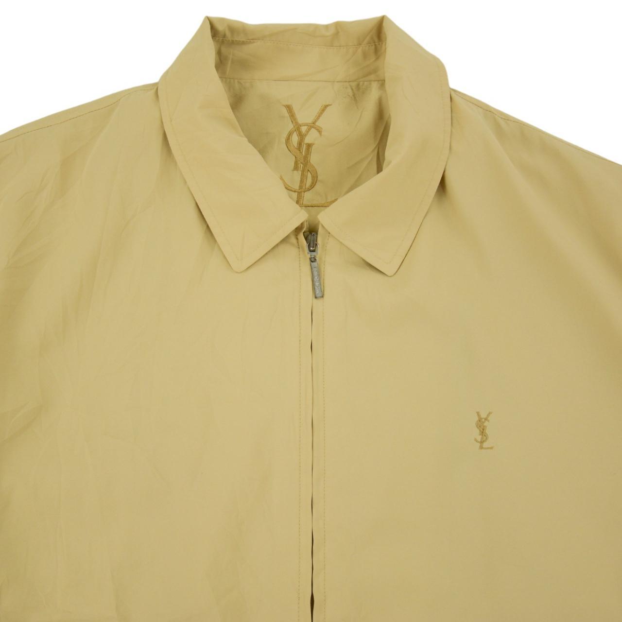 Vintage YSL Yves Saint Laurent Zip Up Jacket Size XL