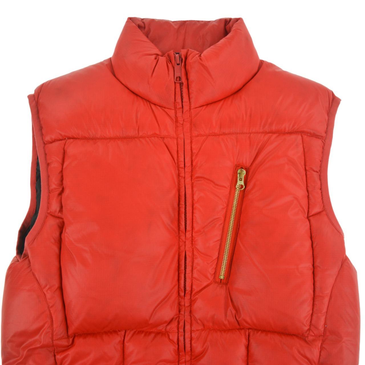 Vintage Stussy Puffer Gilet Vest Size S | Small, Red