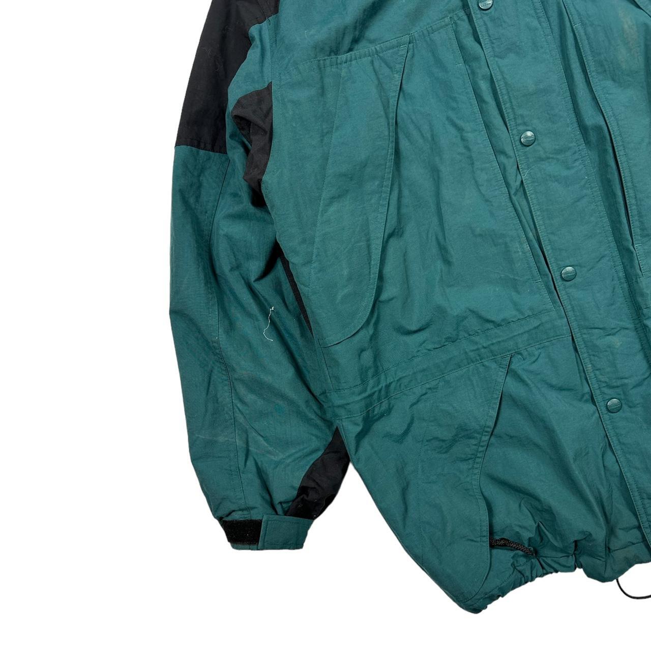 2000s L.L. Bean Green Outdoors Hooded Jacket