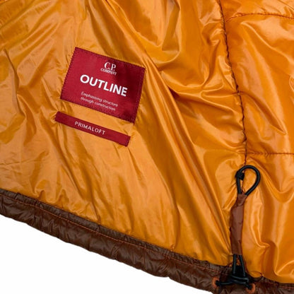 CP Company Outline Primaloft insulated down jacket (M) | Medium, Orange