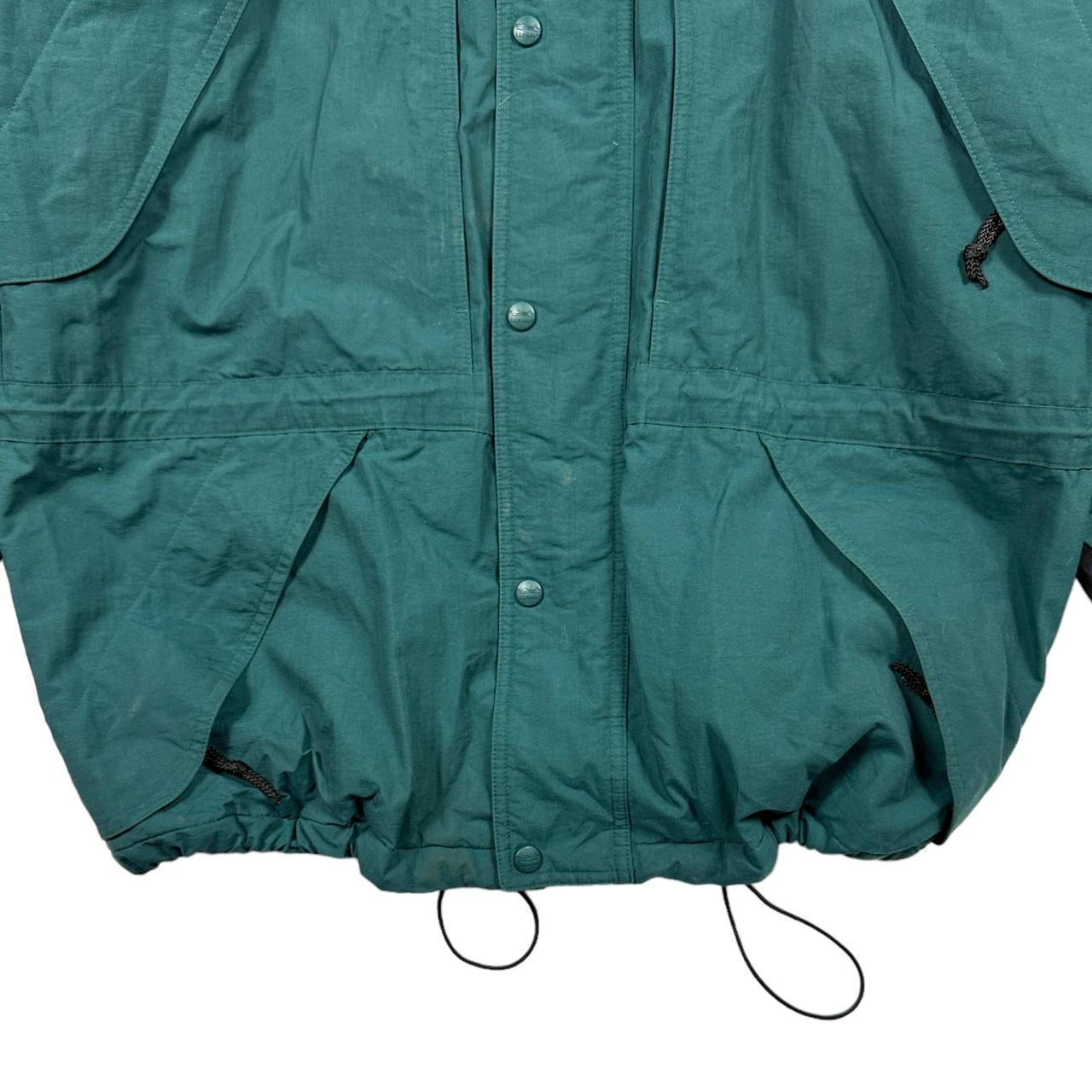 2000s L.L. Bean Green Outdoors Hooded Jacket