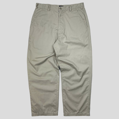 Stussy 1998 Baggy Carpenter Skate Trousers - 36 | W36, Cream