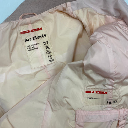 Prada Sport 00’s Dusty Pink Goretex Technical Jacket - IT42 | Default Title, Pink