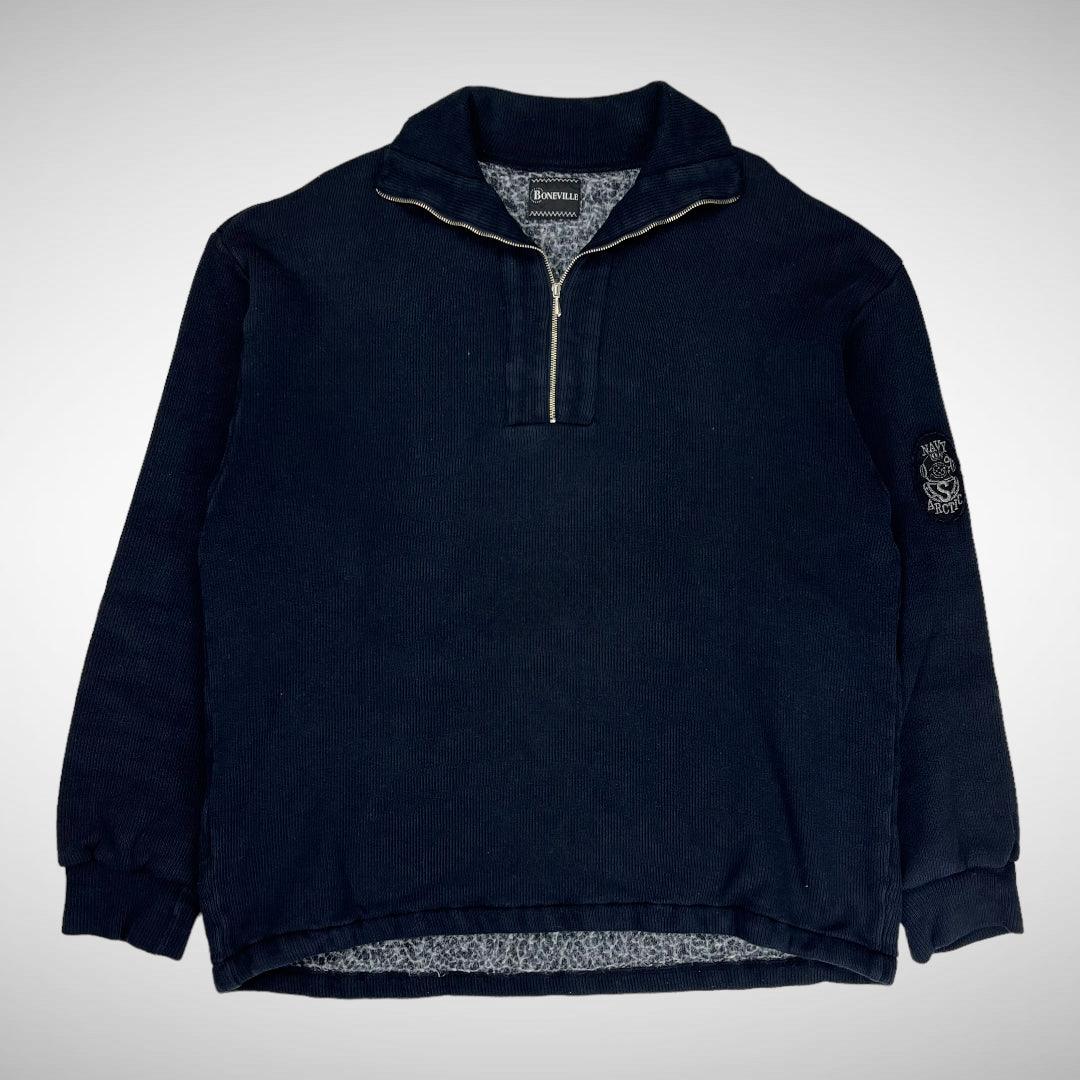 Boneville ‘Navy Arctic’ 1/3 Zip (1980s) - Known Source