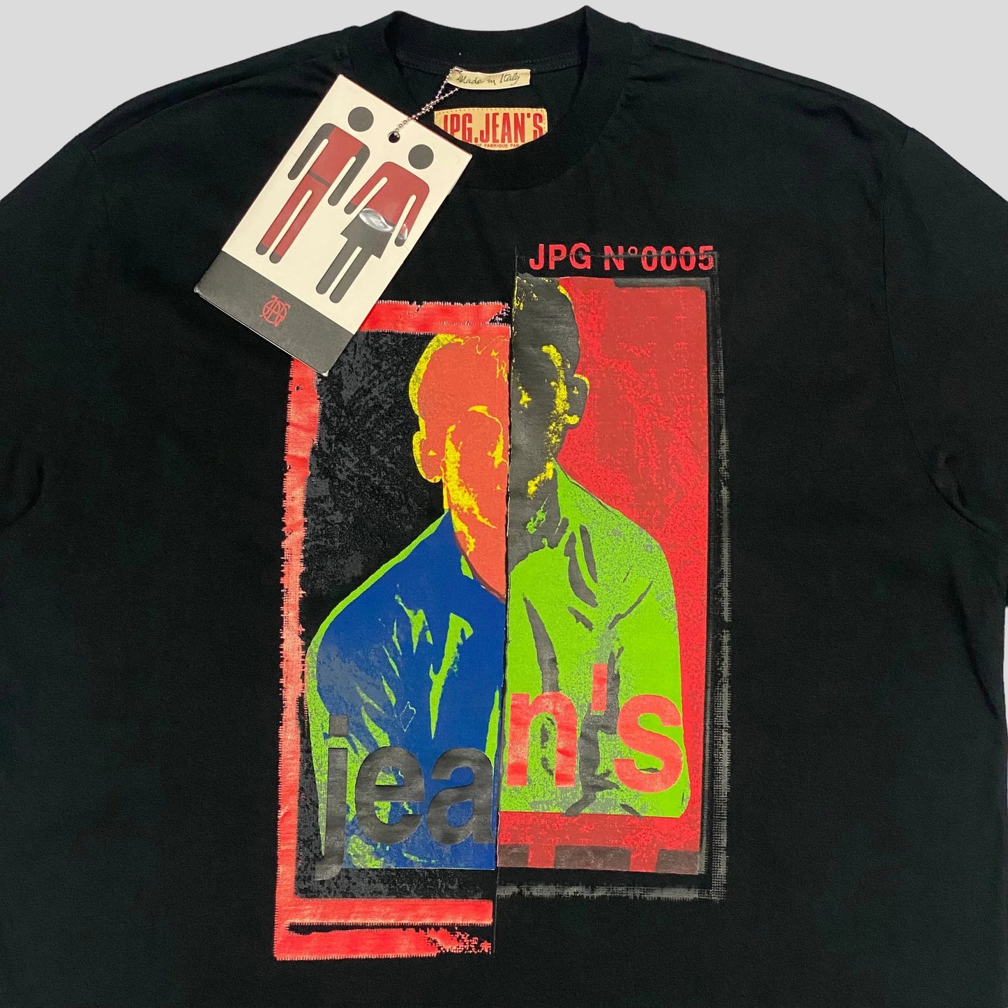 JPG Jeans SS2003 No0005 Graphic T-shirt - M & L