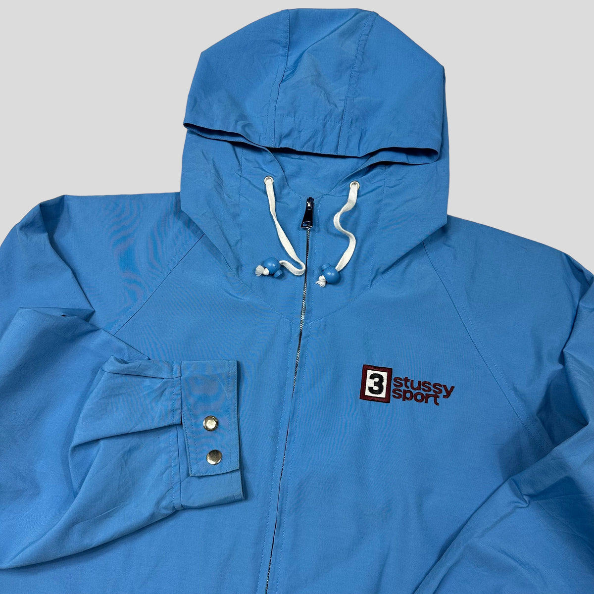 Stussy Sport 90’s Co-poly Sailing Jacket - XL | Blue