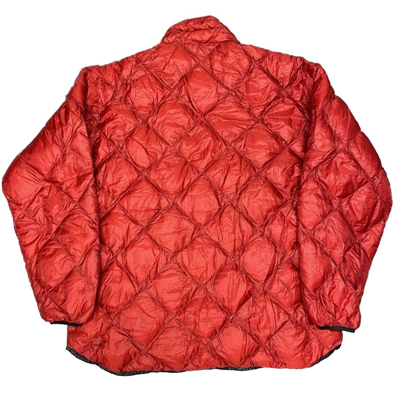 Montbell Diamond Stitch Puffer Jacket In Red ( XL )