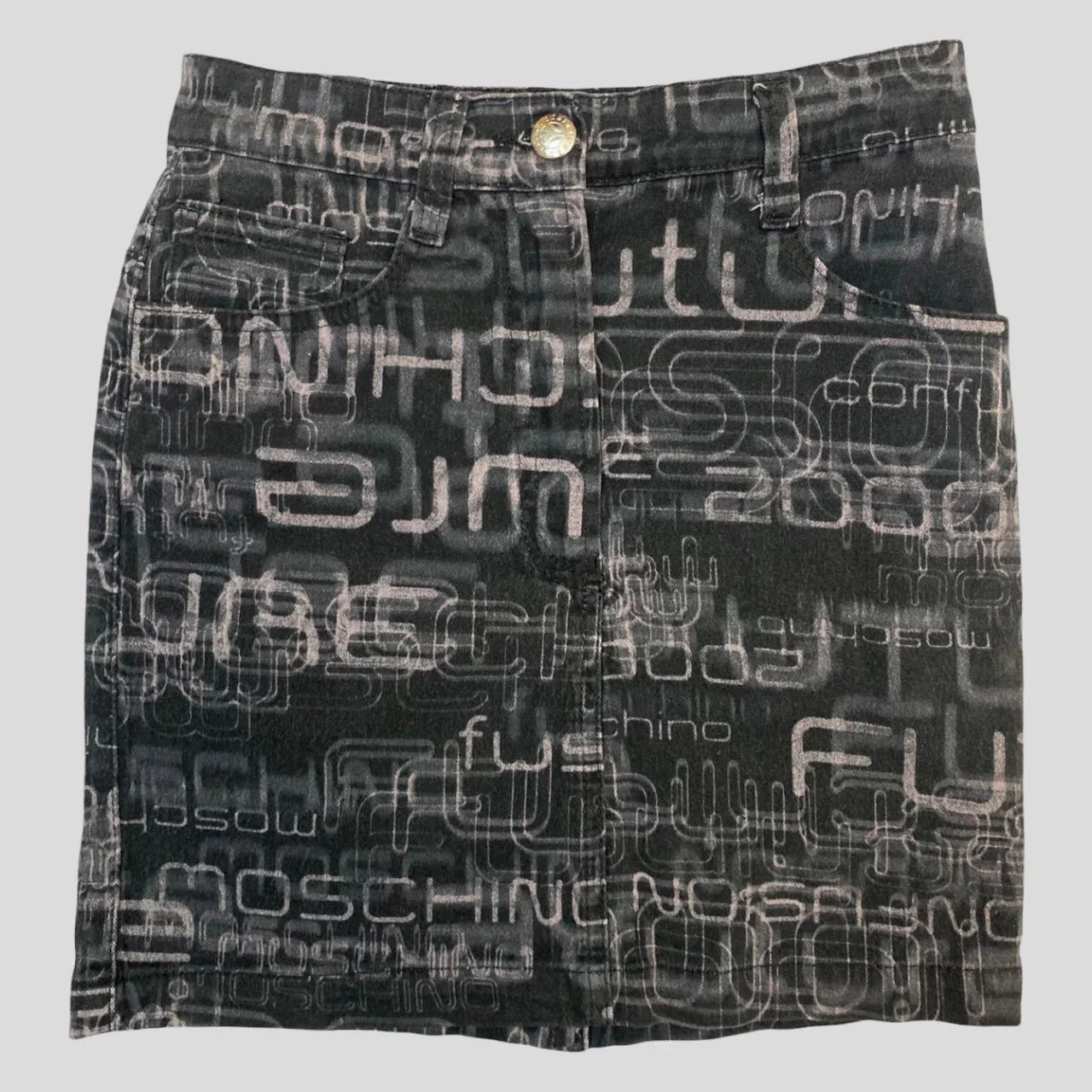 Moschino Jeans 2000 Future Miniskirt - 4/6