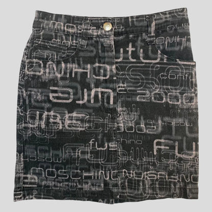 Moschino Jeans 2000 Future Miniskirt - 4/6