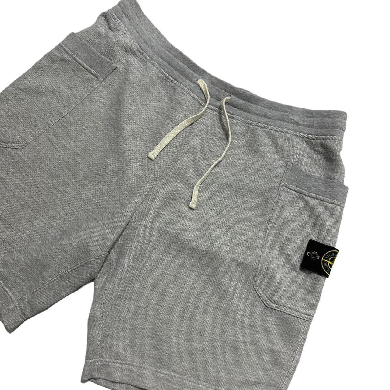 Stone Island Grey Sweatpants Shorts