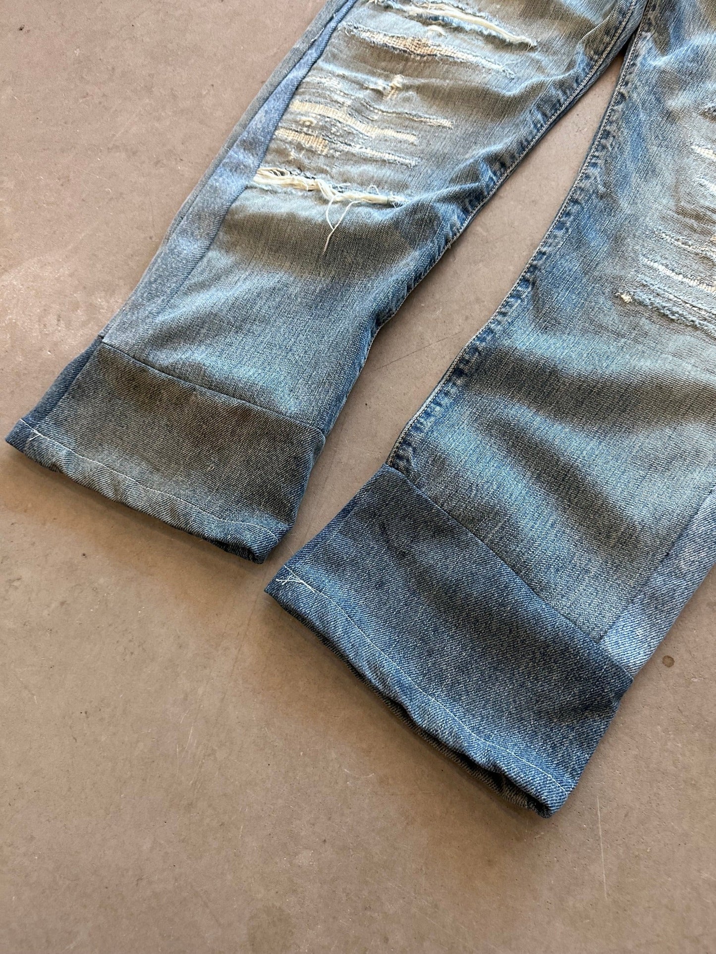 Levi's 501 Reconstructed Jeans - 32 x 34 | W32, Red