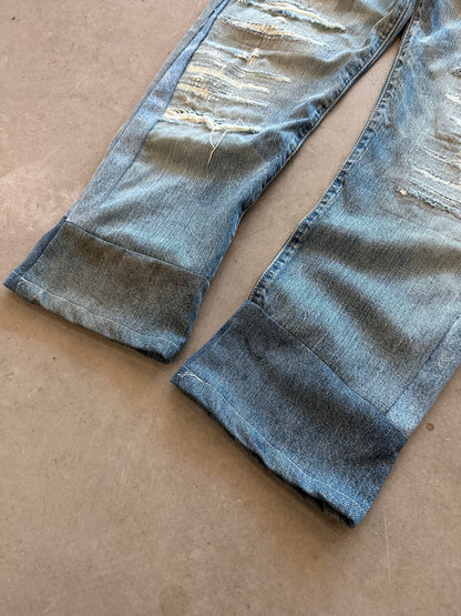 Levi's 501 Reconstructed Jeans - 32 x 34 | W32, Red