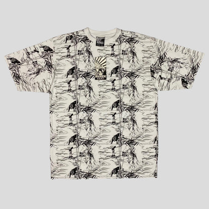 Avirex 00’s Spellout T-shirt - XL | White