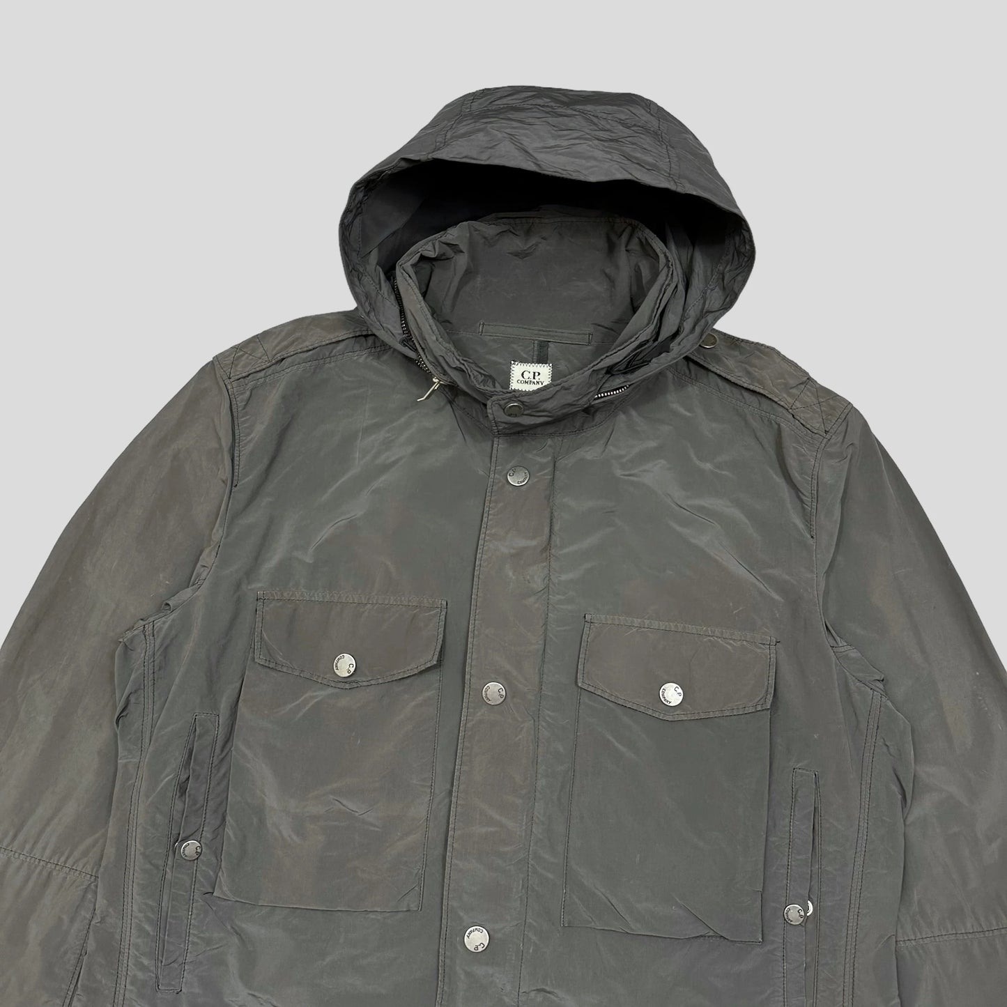 C.P. Company SS08 Nylon Metal Multipocket Trench Coat- L