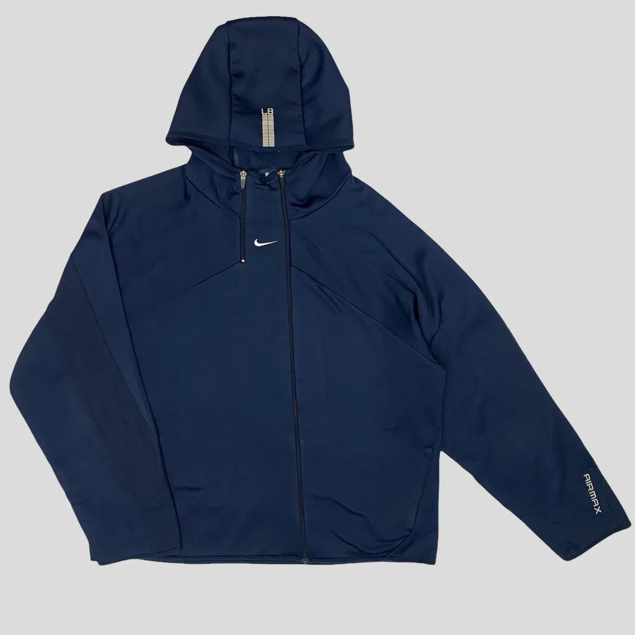 Nike 00’s AirMax Asymmetrical Centre Swoosh Hoodie - XL