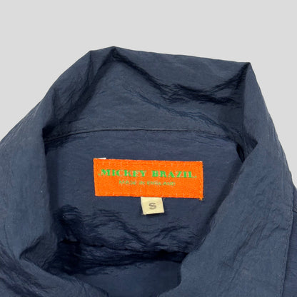 Mickey Brazil 90’s Nylon 3D Pocket Shirt - S (M) | Blue