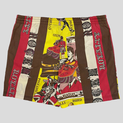 Versace Jeans Couture 90’s Beetles & Sex Pistols Shorts - W34-W42