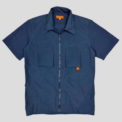 Mickey Brazil 90’s Nylon 3D Pocket Shirt - S (M) | Blue