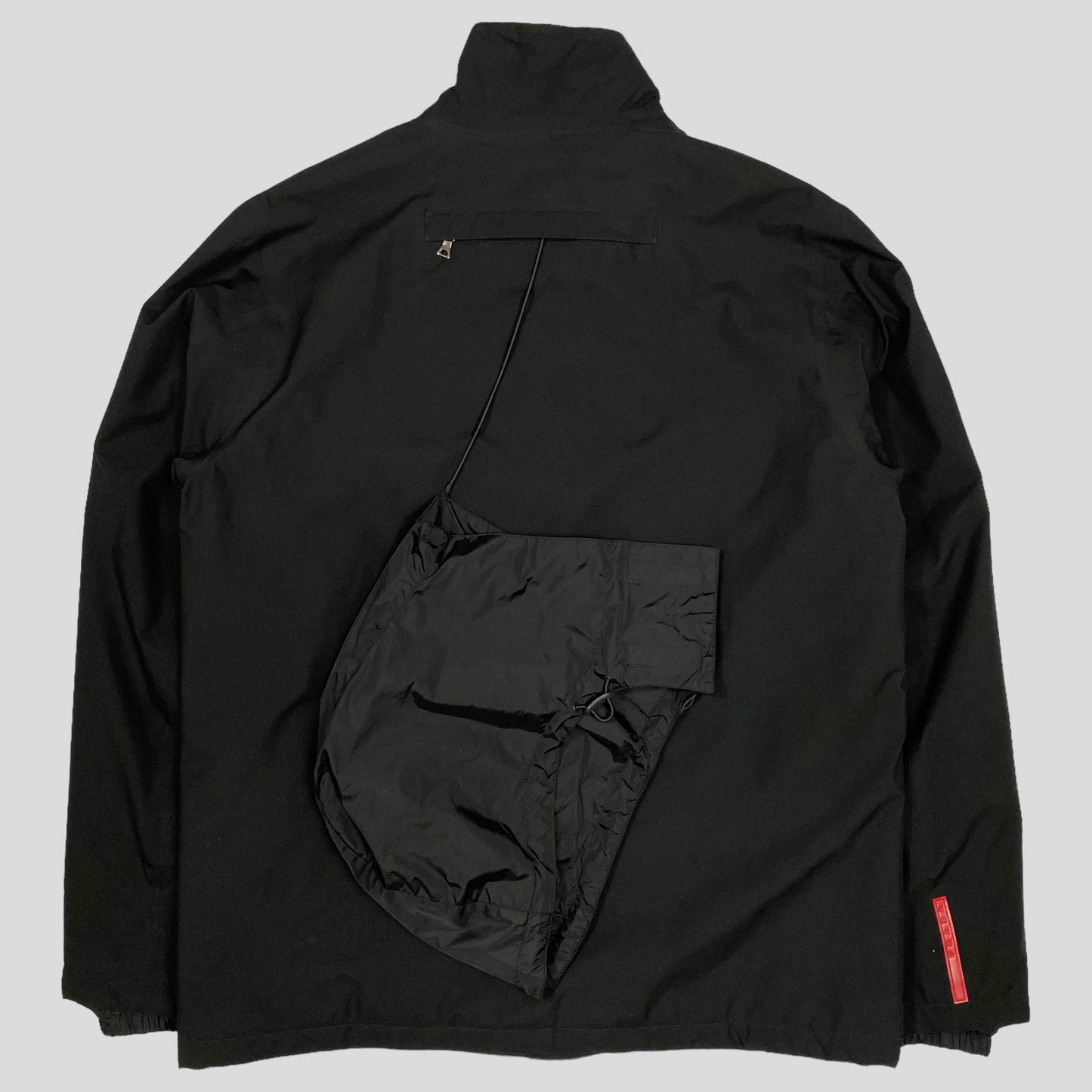 Prada Sport AW01 Insulated Goretex Jacket with Nylon Pocket Hood - IT50 (L) | Default Title, Black
