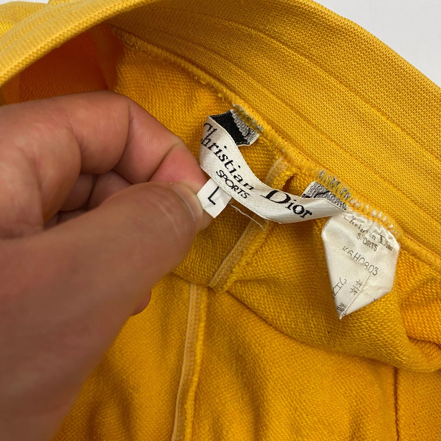 Christian Dior Sports Cotton Logo Shorts - M