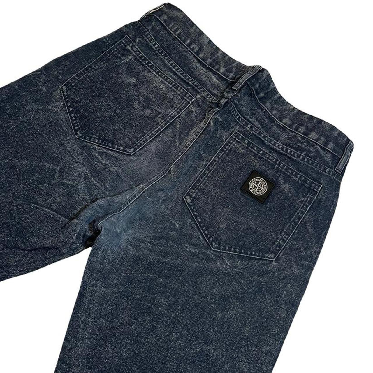 Stone Island Denim Backprint Jeans