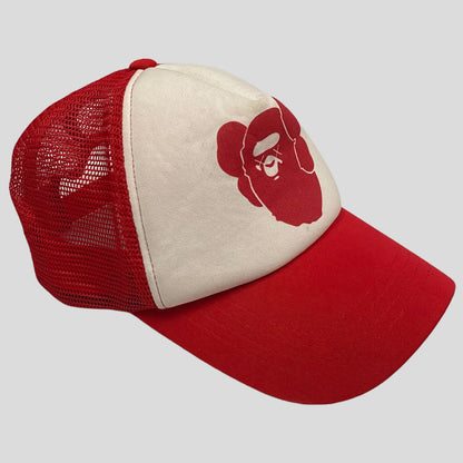 Bape x Kaws Trucker Cap