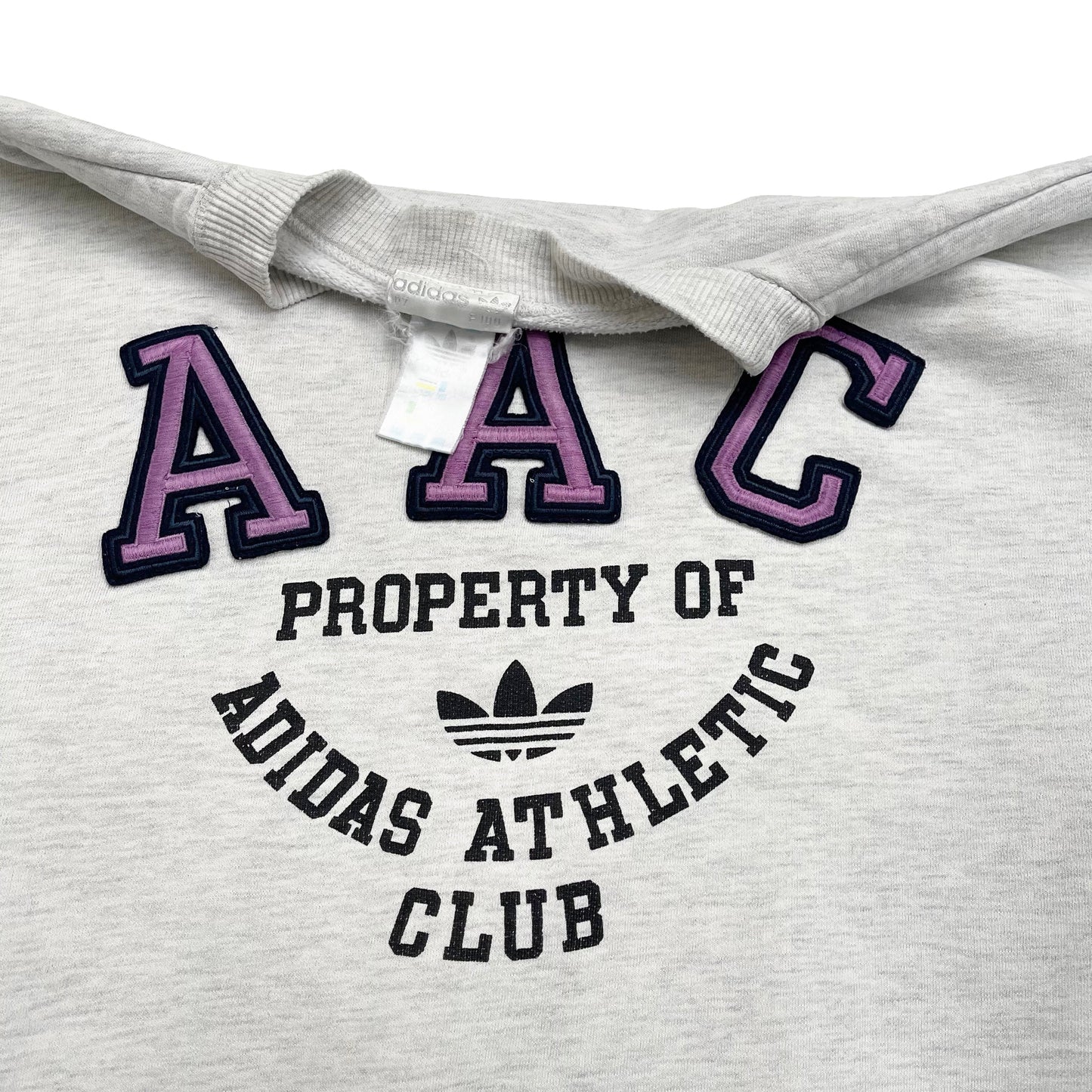 Adidas 90s Athletics Club embroidered sweatshirt (L)