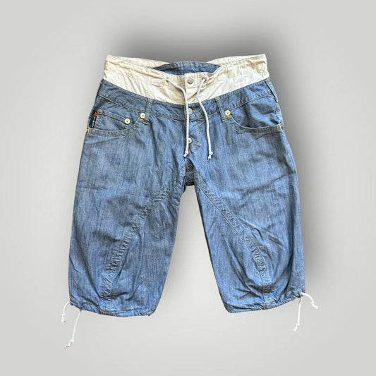 Michiko Koshino Cinched Jorts 34”