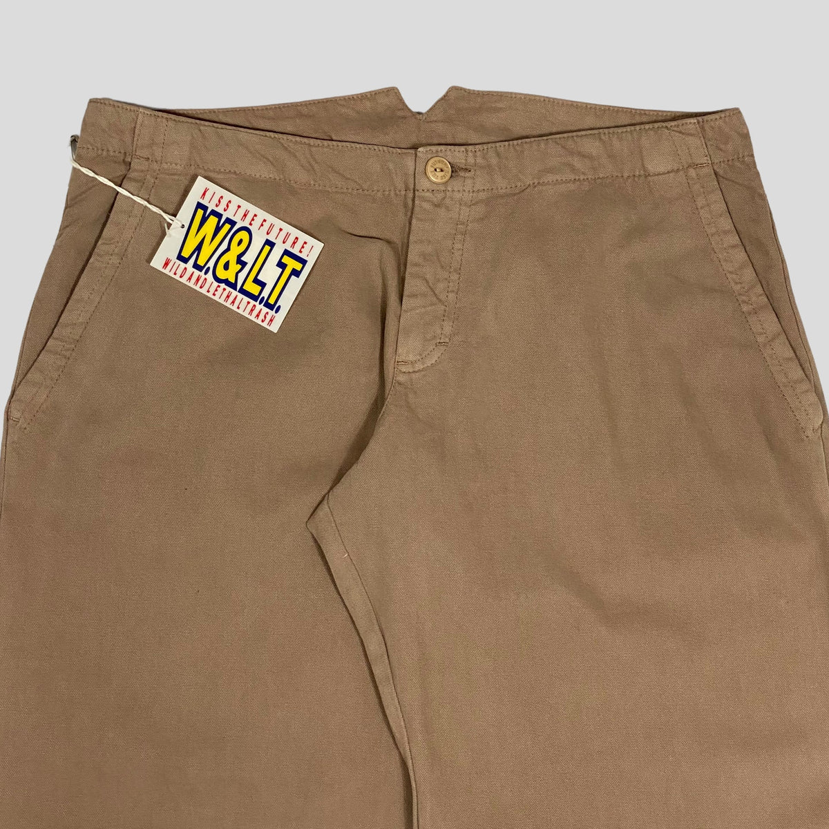 W+LT 2003 Baggy Puk Puk Trousers - 31-34 | Beige