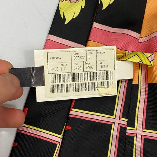 Iceberg 1992 Don’t Drug Out Silk Tie | O/S, TBD
