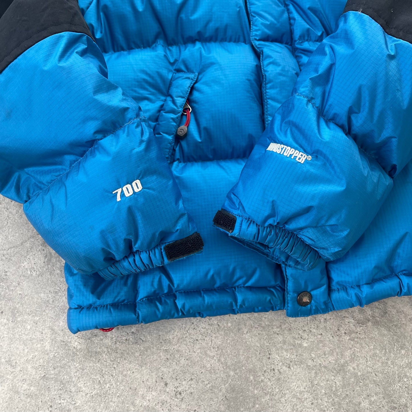 The North Face Baltoro 700 down fill windstopper puffer jacket (XS)