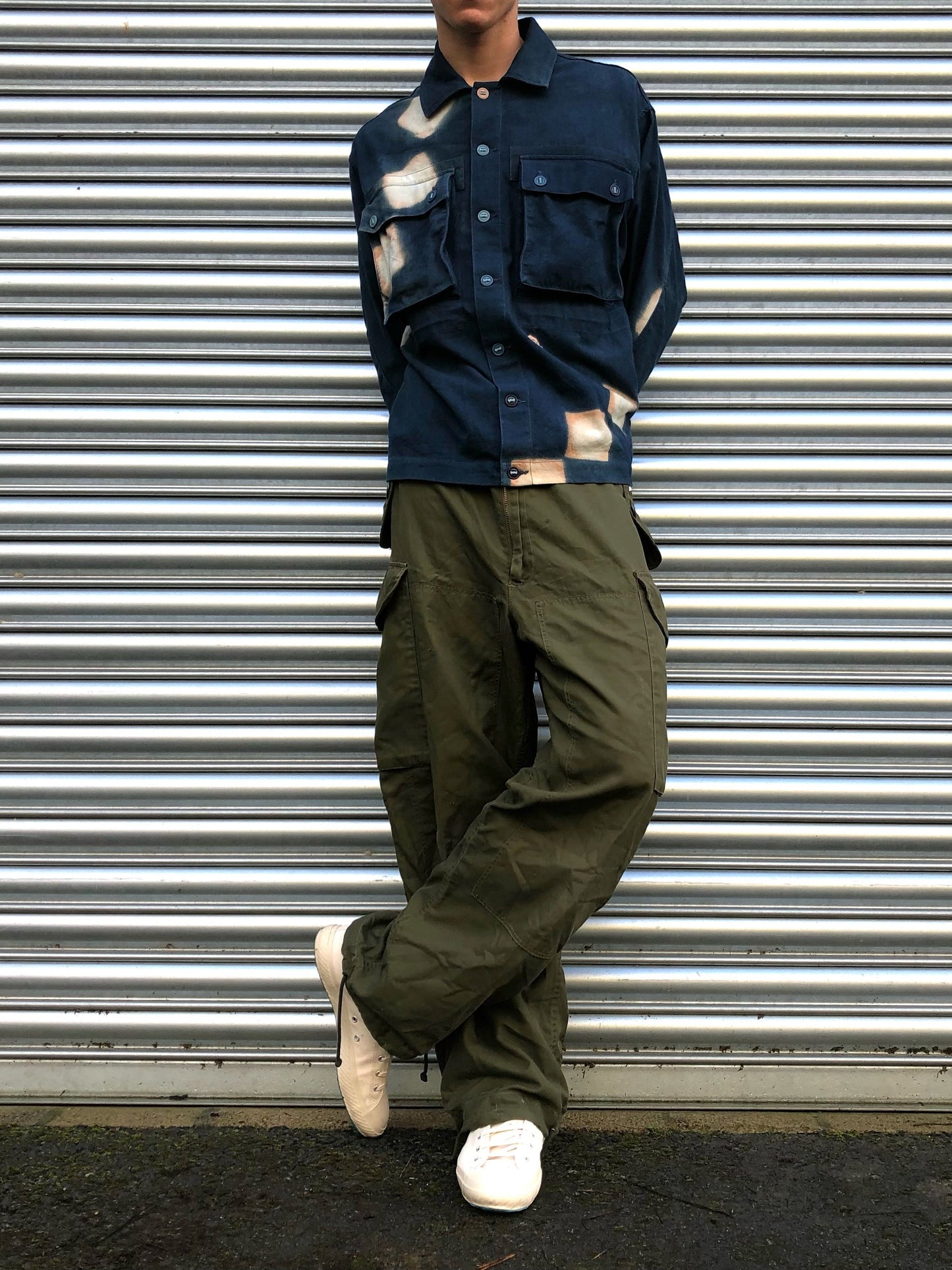 1990s Military Cargo Overpants - Green | Small-Regular, Green