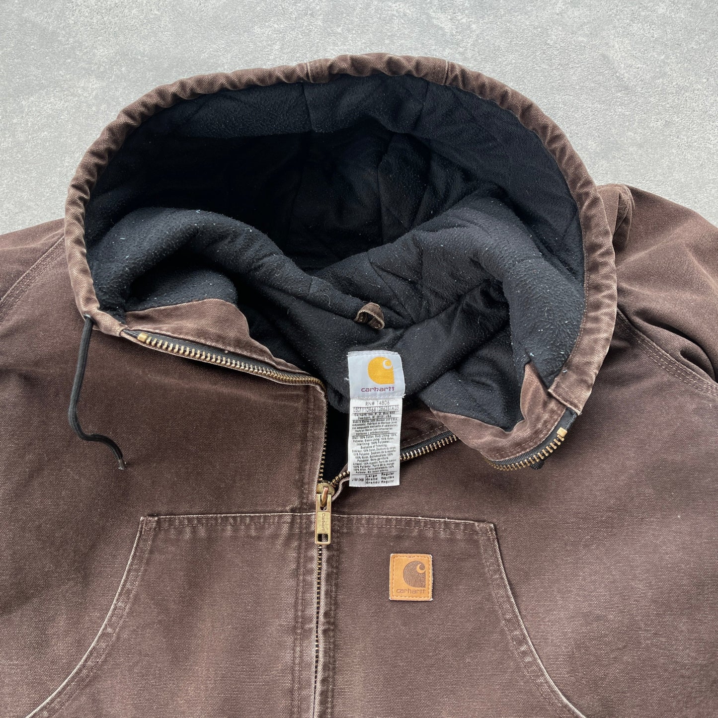 Carhartt 2007 heavyweight quilted active jacket (L)