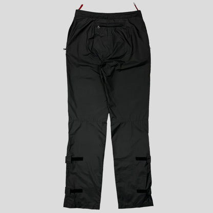 Prada Sport SS99 3M Nylon Utility Trousers - M | O/S, Black